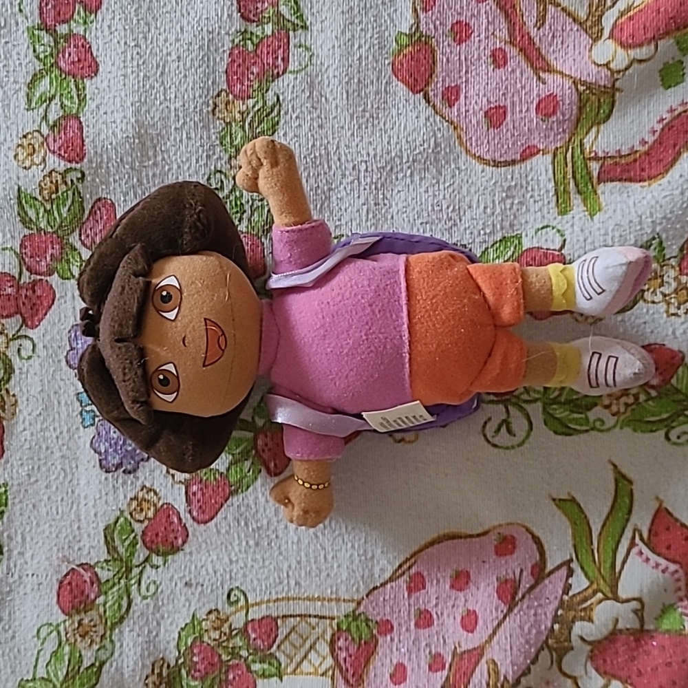 Vintage Y2K Nickelodeon Dora the Explorer Story Plush